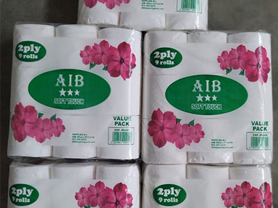 AIB 3 Stars Virgin Paper 2ply Product